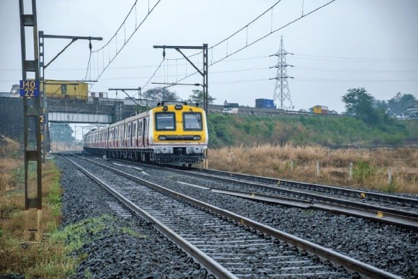 The Panvel-Karjat Suburban Railway Route  (Just 50 Minutes Away)